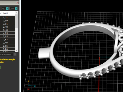 827 Ring 3D Print Model