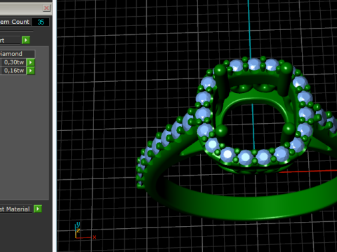 827 Ring Modelo de Impressão 3D
