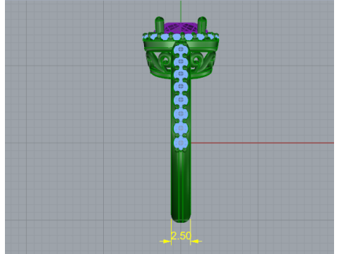 827 Ring Modelo de Impressão 3D