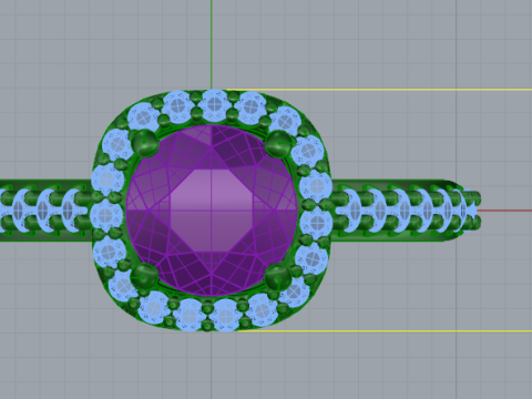 827 Ring Modelo de Impressão 3D