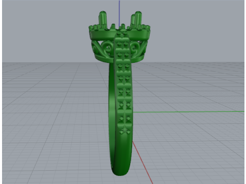 827 Ring Modelo de Impressão 3D