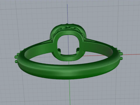827 Ring 3D Print Model