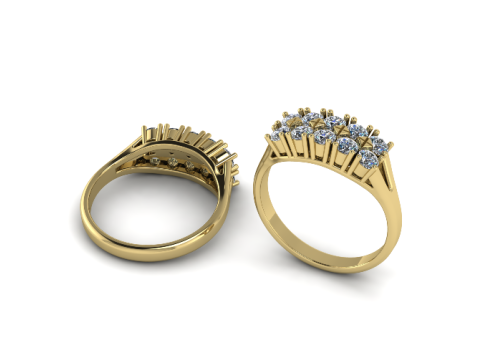 828 Ring Model Cetak 3D