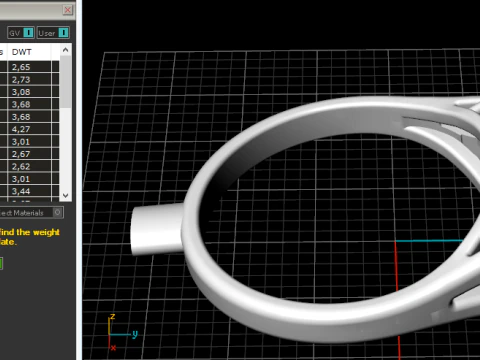 828 Ring 3D Print Model