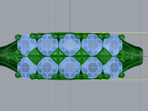 828 Ring 3D Print Model