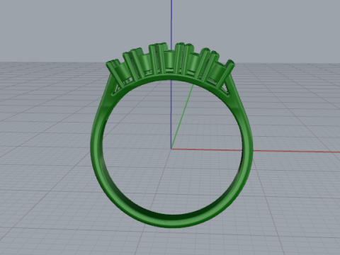 828 Ring Model Cetak 3D