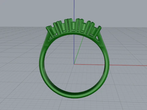 828 Ring 3D Print Model