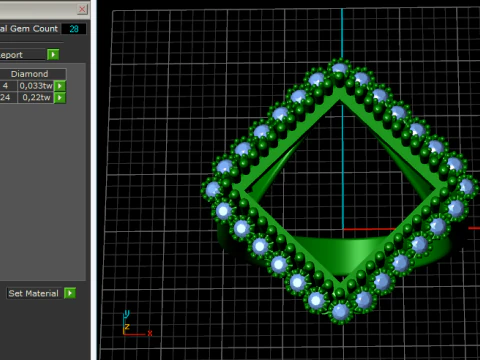 829 Ring 3D Print Model