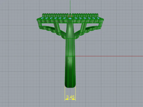 829 Ring 3D Print Model