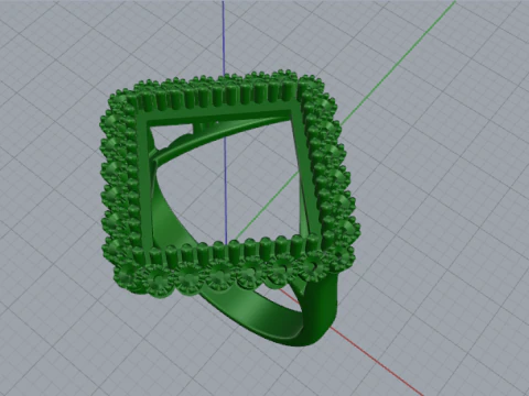 829 Ring 3D Print Model