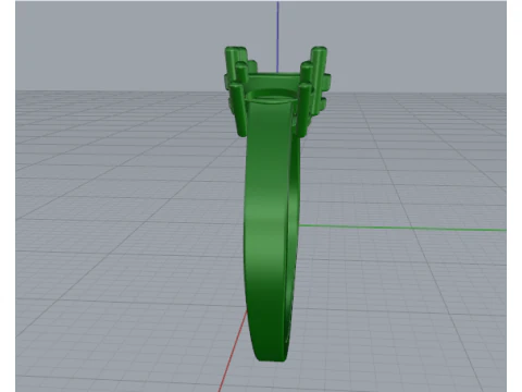 830 Ring 3D Print Model