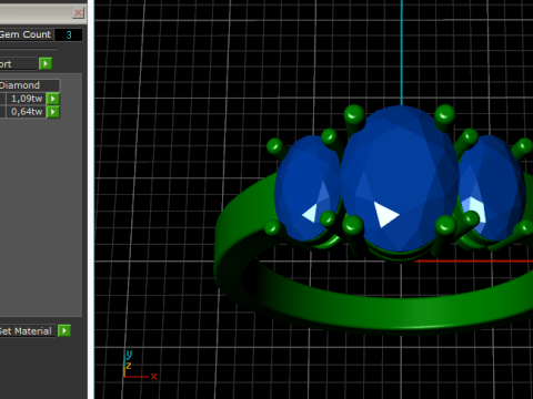 830 Ring 3D Print Model