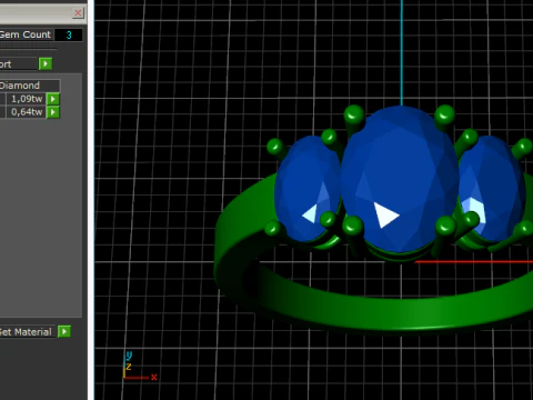 830 Ring 3D Print Model