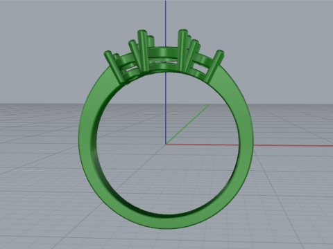 830 Ring 3D Print Model
