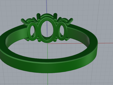 830 Ring 3D Print Model