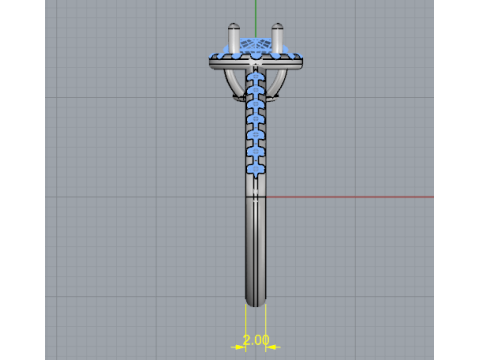 831 Soliter ring 3D Print Model