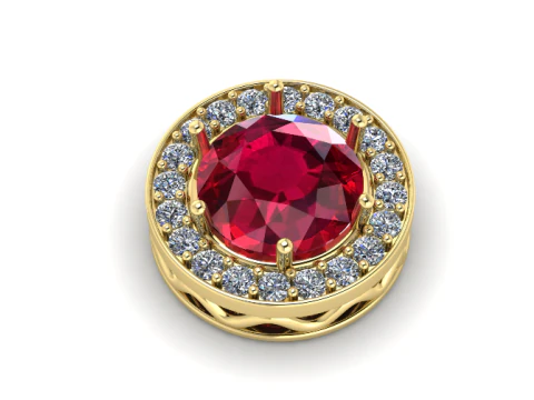 833 Pendente tondo Modello di stampa 3D