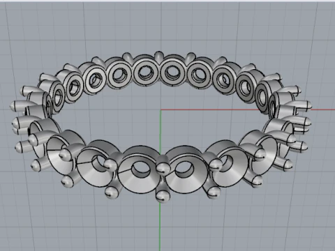 834 Ring 3D Print Model