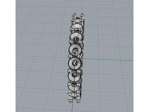 834 Ring 3D Print Model