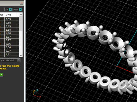 834 Ring 3D Print Model