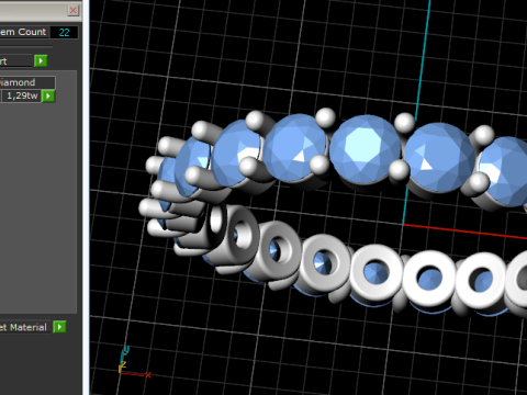 834 Ring 3Dプリントモデル