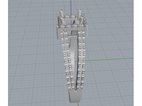 835 Ring 3D Принт Модель