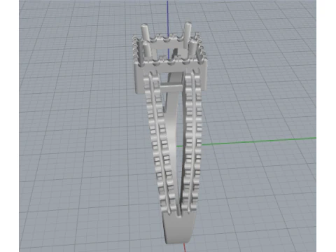 835 Ring 3D Print Model