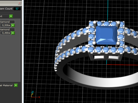 835 Ring 3D Принт Модель