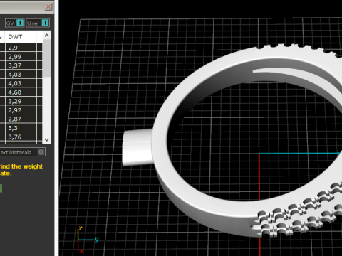 835 Ring 3D Принт Модель