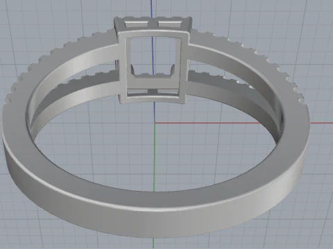 835 Ring 3D Print Model