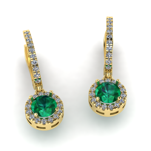 836 Earrings 3D 打印模型 .c4d .max .obj .3ds .fbx .stl .blend