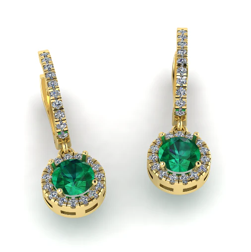 836 Earrings 3D Print Model .c4d .max .obj .3ds .fbx .stl .blend