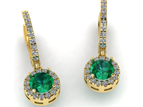 836 Küpe 3D Baskı Modeli