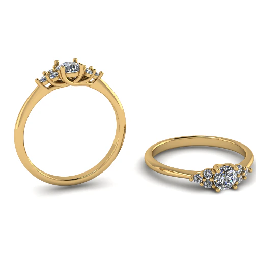 838 Soliter ring 3D Print Model .c4d .max .obj .3ds .fbx .stl .blend