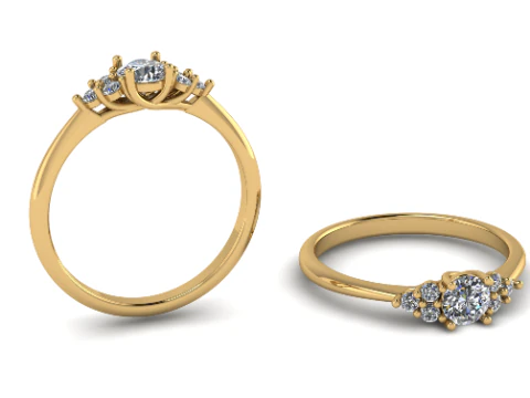 838 त्यागी अंगूठी 3D प्रिंट मॉडल