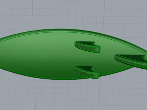 839 Pendant 3D Print Model
