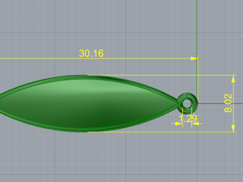 839 Pendant Modelo de impresión 3D