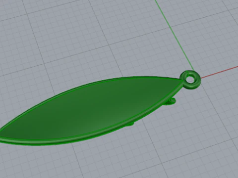 839 Pendant 3D Print Model