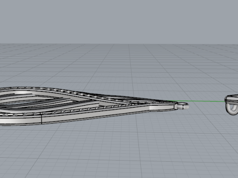 840 Earrings 3D Print Model