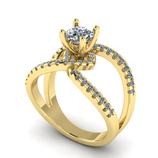 841 Ring 3D Print Model .c4d .max .obj .3ds .fbx .stl .blend 