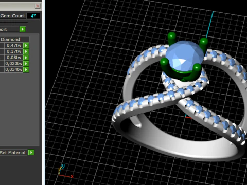 841 Ring 3D Print Model