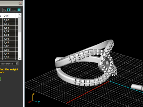 841 Ring 3D Print Model