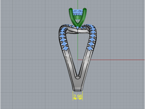 841 Ring 3D Print Model