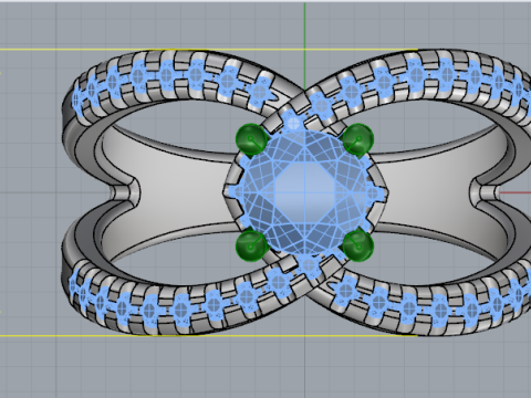 841 Ring 3D Print Model