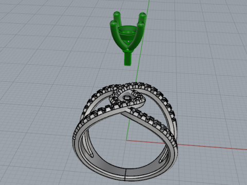 841 Ring 3D Print Model