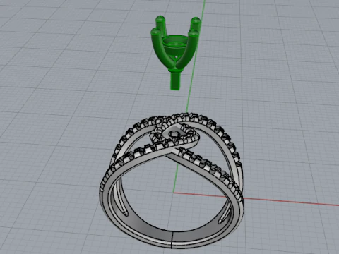 841 Ring 3D Print Model