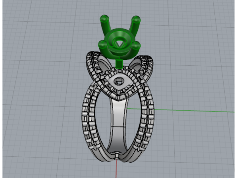 841 Ring 3D Print Model