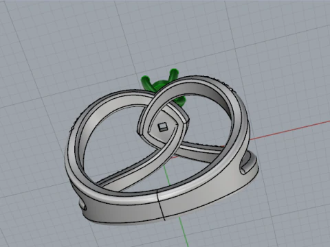 841 Ring 3D Print Model