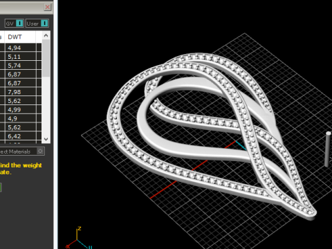 842 Earrings Modèles 3D en vedette
