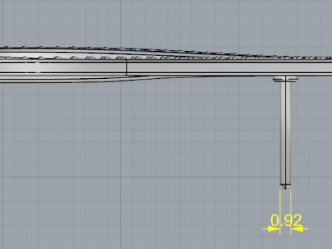 842 Earrings 3D Print Model